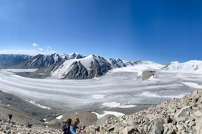 Trek dans la chaîne de l'Altaï